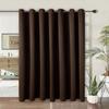 Pack Of 1 Room Divider BlackOut Curtain for Living Room, Noise Reduction Curtain with Anti-Rust Grommet Top Blackout Curtain