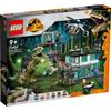 LEGO Jurassic World Гиганотозавр и Теризинозавр Натиск Игрушка Игрушка Подарок День Рождения Блок Рождество Мальчики Девочки Дети 9 Лет 10 Лет
