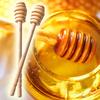 1/2PCS Wooden Honey Spoon Honey Dipper Wood Honey Jar Stirrers Stick For Honey Jar Coffee Milk Tea Supplies Kitchen Tools