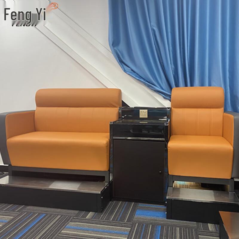 Диван и смотровое кресло для бильярдного зала Fengyi