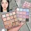 Палетка теней для век Стойкий макияж Легкий цвет Высокая пигментация на День святого Валентина Нюдовый Земляной Розовый 2-в-1 Матовый Перламутровый Корейский стиль 16 цветов