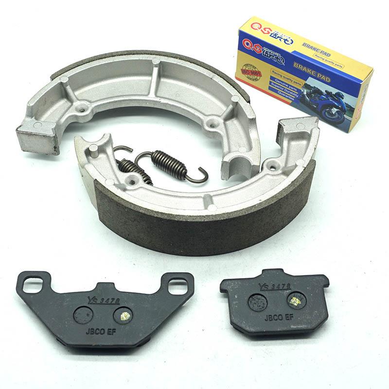 Motorcycle Front Rear Brake Pads for KAWASAKI EN400 Twin 1985 1986 1989 Vulcan400 1990-1992 VN400 1995-1997 400II 1998 EN VN 400
