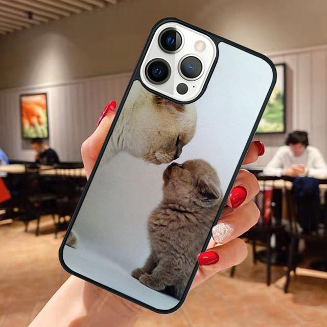 Красивый Серый Британский Короткошерстный Кот Чехол Для Телефона Для iPhone 17 Air 13 12 14 15 16 Чехол Для Apple Pro Max Plus