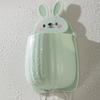 Cute Rabbit Wall Hanging Storage Rack Punch-Free Wall-Mounted Mobile Phone Remote Control Storage Box Bathroom Makeup Organizer