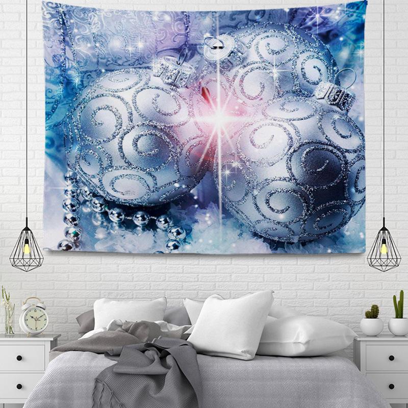 Серия подвесных тканевых гобеленов в рождественском стиле