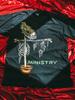 Футболка с логотипом группы Ministry, Черная футболка Ministry Band Унисекс S-5XL Унисекс Футболка