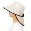 Suzukachan Shabo Wide Brim UV Mesh Heat Stroke Hat 711 Hat, Prevention, Lightweight, Cool, Heat-resistant (Medium Size, Beige)