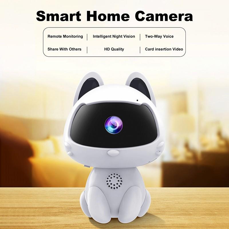 200W IP Camera 1080P HD Indoor Security Camera USB Infrared Night Vision Surveillance Baby Monitor Support Two Way Audio