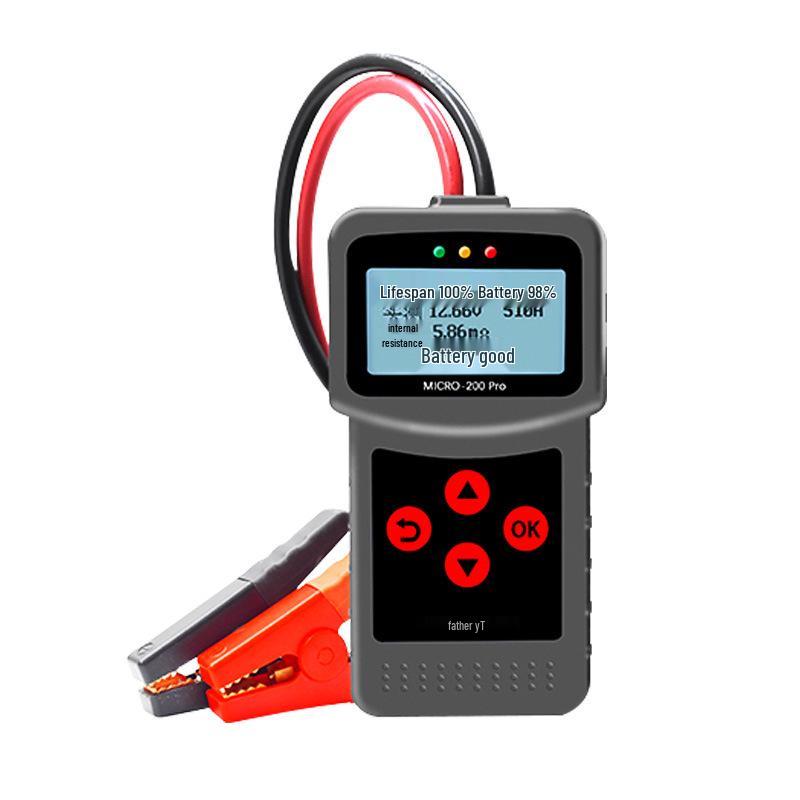 MICRO200PRO Большой зажим Тестер и анализатор автомобильного аккумулятора
