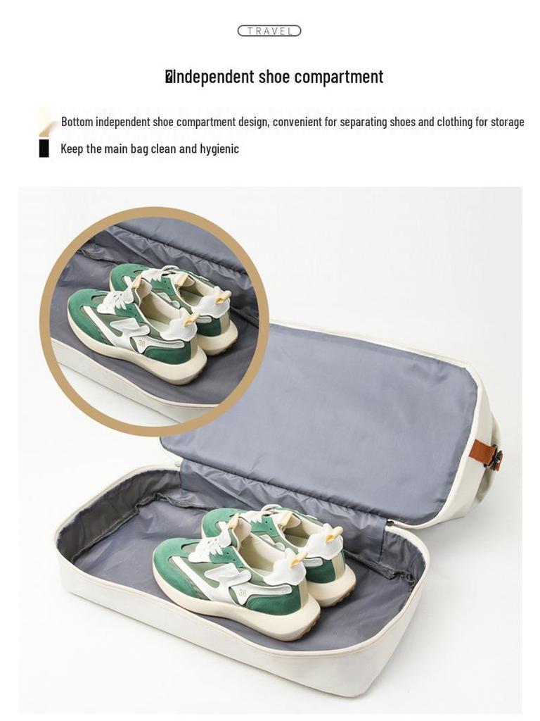 Дорожная сумка большой вместимости для фитнеса, спорта и деловых поездок - Маленький багаж и решение для хранения для студентов