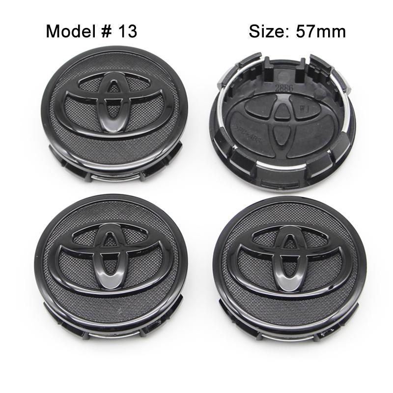 2026 Новые Для Toyota 57/62 мм Декоративная Накладка на Ступицу Колеса Автомобиля Значок Колпачки Ступицы Авто для Toyota C-hr Rav4 Yaris Hilux Avensis Prius