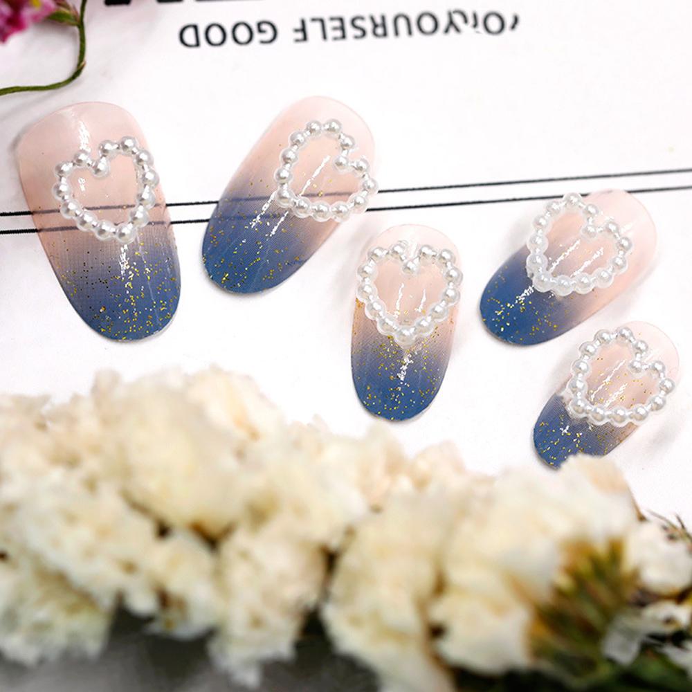 Design Vintage Charm 3D Nail Jewelry Manicure Accessories DIY Nail Art Pearl Nail Art Decoration