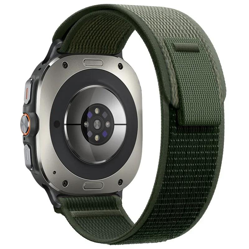 Браслет для Samsung Galaxy Watch 8/8 classic ремешок 40/44 46 мм аксессуары спортивный нейлоновый трейл-петля correa Galaxy watch Ultra ремешок