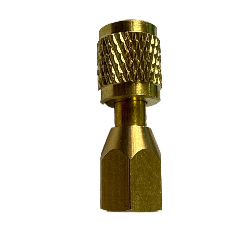 1 Pcs Car Air Conditioning Pressure Gauge 1/8 NPT To 1/4 SAE FF1418 Conversion Connector Refrigeration Pressure Gauge Thread