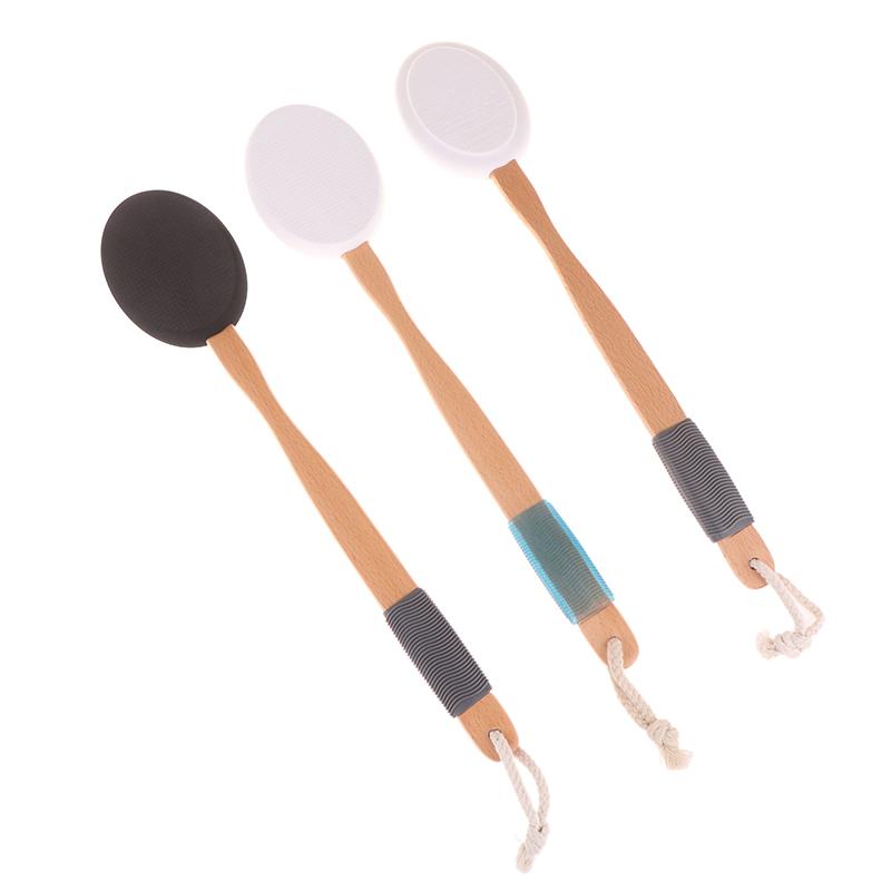 Многофункциональный аппликатор для нанесения солнцезащитного лосьона и мази, силиконовая длинная ручка, очиститель для тела, щетка для душа, аппликатор для нанесения солнцезащитного крема на спину