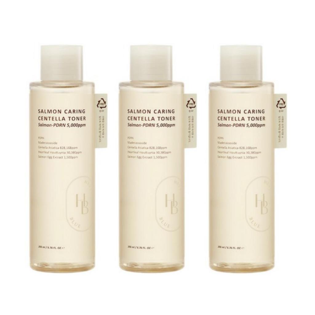HEVEBLUE Тоник с центеллой Salmon Caring 200 мл