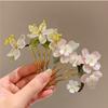 Flower Chinese Style Hair Stick Hair Comb Hanfu Hairpin Classical   Hanfu Accessories