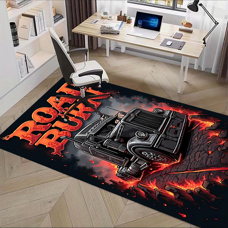 Road to Burn Chair Mat Office Carpet for Home Decor, Sofa Rug, Desk Pad, Gift for Any Room