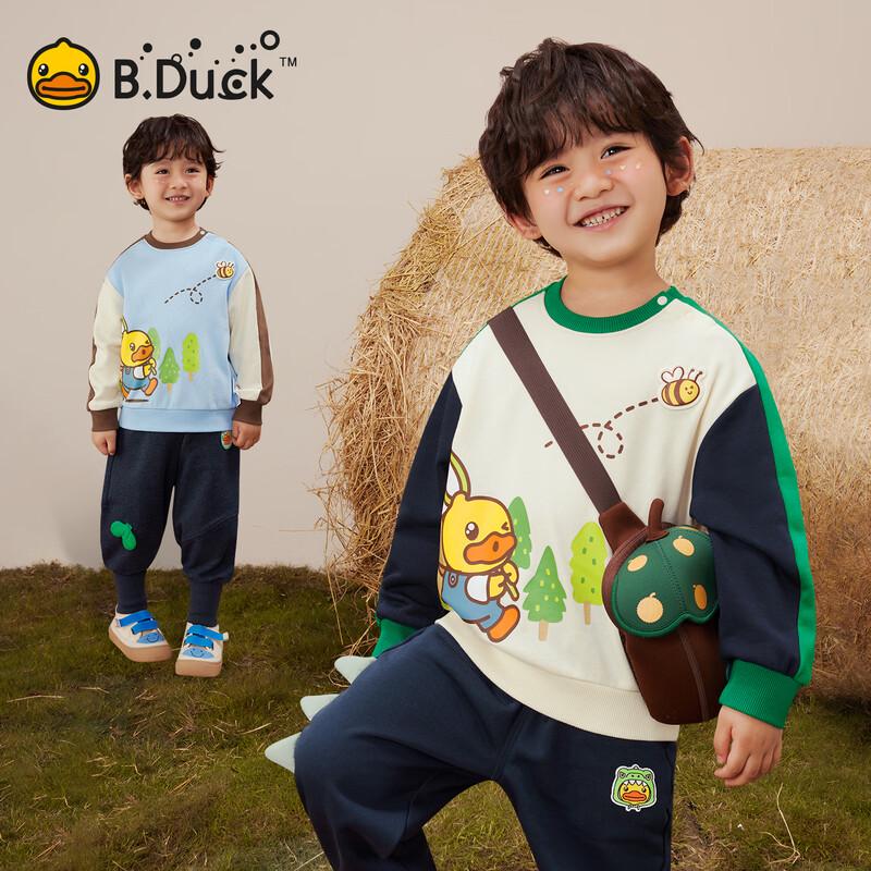 Свитшот для мальчиков B.Duck с мультяшным принтом