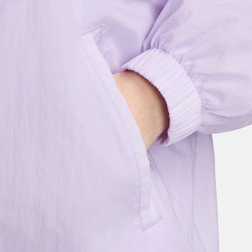 Nike Спортивная одежда Essential Logo Print Casual Woven Jacket Women Jackets Light-Purple DX5865-511