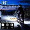 Bicycle Horn Light USB Rechargeable Mountain Road Bike Front Lamp Power Solar Charing Cycling Headlight with Horn 120dB