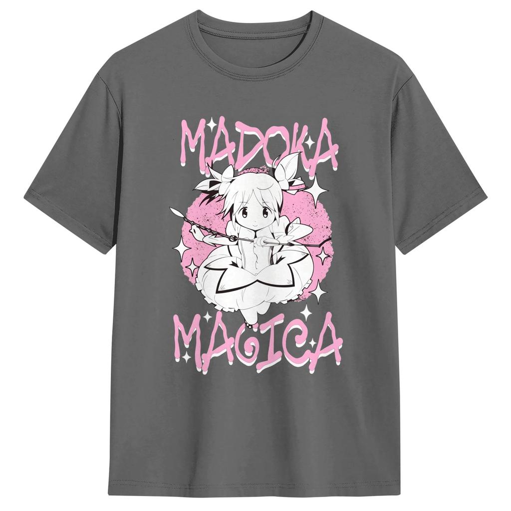 Mahou Shoujo Magi Madoka Magica T Shirt Unisex Funny TShirts Summer O Neck Leisure Tees Cheap Plus Size Clothes
