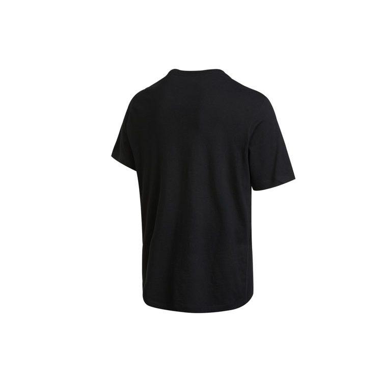 Nike T Shirts Men's Black Crew Neck Moderate Straight Fit DQ1038-010
