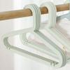 10Pcs Plastic Clothes Drying Rack Nordic Style Baby Hangers Clothes Display Hangers  for Home