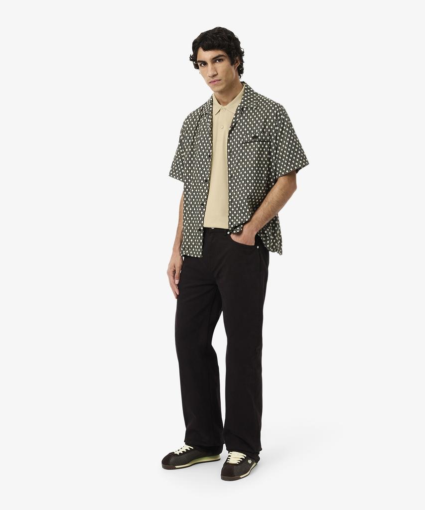 LACOSTE Мужская базовая рубашка-поло с коротким рукавом из фактурного хлопка Dh8342-56G 8Xf