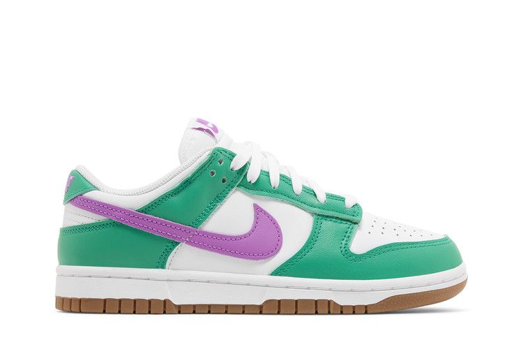 Women's Sneakers Nike Dunk Low White Stadium Green Fuchsia (Women's)