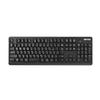 Buffalo Bluetooth5.0 Compatible Full Keyboard Windows/Mac/iPadOS/iOS/Android/PS4 Telework Remote Home Black BSKBB105BK