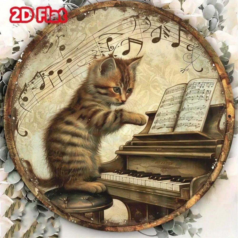 Металл Холст Искусство Домашний Декор Сельский Живопись 20x20см