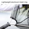 Fishing Landing Net Strong Load-bearing Catch Fish Aluminum Alloy Handle Round Fishing Brail for Outdoor Fishing