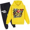 Kids 3D Hoodie Set Skibidi Toilet Pullover Tracksuit Speakerman  Children Sweater+ Pants