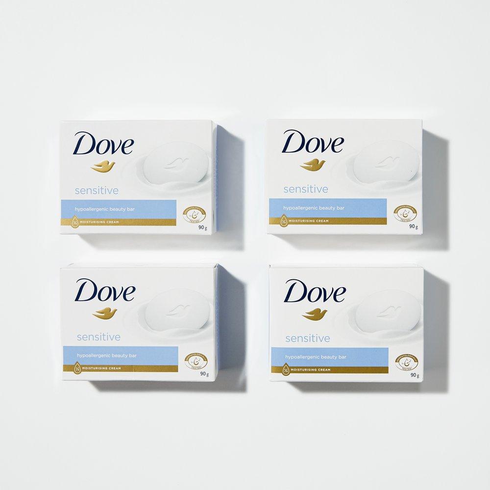 DOVE Чувствительный Beauty Bar 90 г x 4