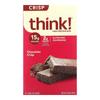 Think!, High Protein Bar, Chocolate Crisp, 10 Bars, 1.48 Oz (42 G)