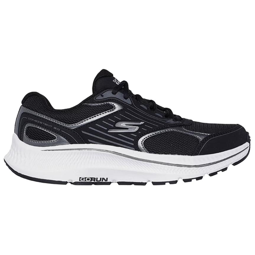 Skechers Серия Go Модные Удобные Низкие Повседневные Беговые Кроссовки Женские кроссовки Черный 128606-BKW
