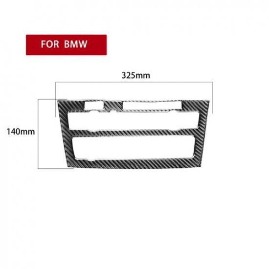 New Inner Central CD Panel Carbon Fiber Cover For BMW X3 F25 X4 F26 2011-2017