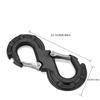 Universal Portable Off-Road Quick rescue shackle S-type Trailer Hook hitch Solid towing hook for car suv Trailer accessoriers