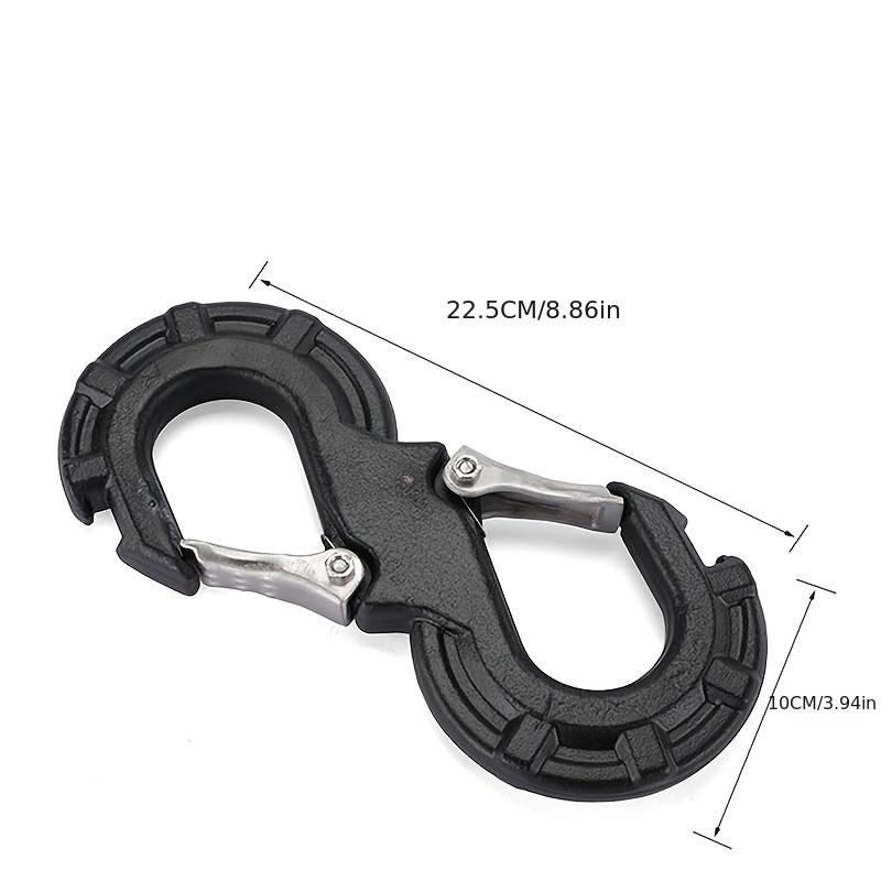 Universal Portable Off-Road Quick rescue shackle S-type Trailer Hook hitch Solid towing hook for car suv Trailer accessoriers