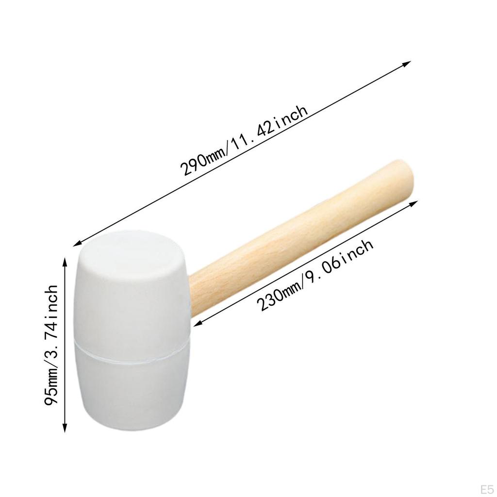 Rubber Mallet for Tile Placement