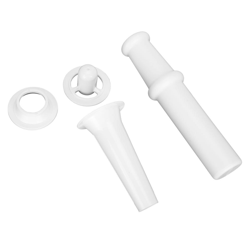 Universal Food Pusher Sausage Filler Nozzle Kubbe Attachment Kit for 5# Meat Grinder