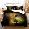 Комплект постельного белья Planets Single Twin Full Queen King Size Bed Set Adult Kid Bedroom Duvetcover Sets Outside Space Universe Bed