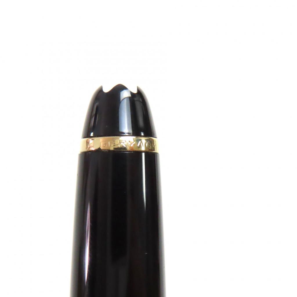 Отличная перьевая ручка MONTBLANC Meisterstck Classic белая звезда Черное золото 14K мужская Б/У