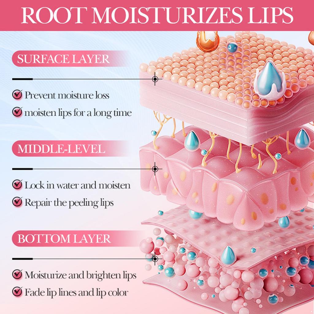10 г Бальзам для губ для женщин девушек Легкая нежирная формула Усиливает цвет губ Мягкая шелковистая текстура Увлажнение Сухие губы Финиш Губная помада