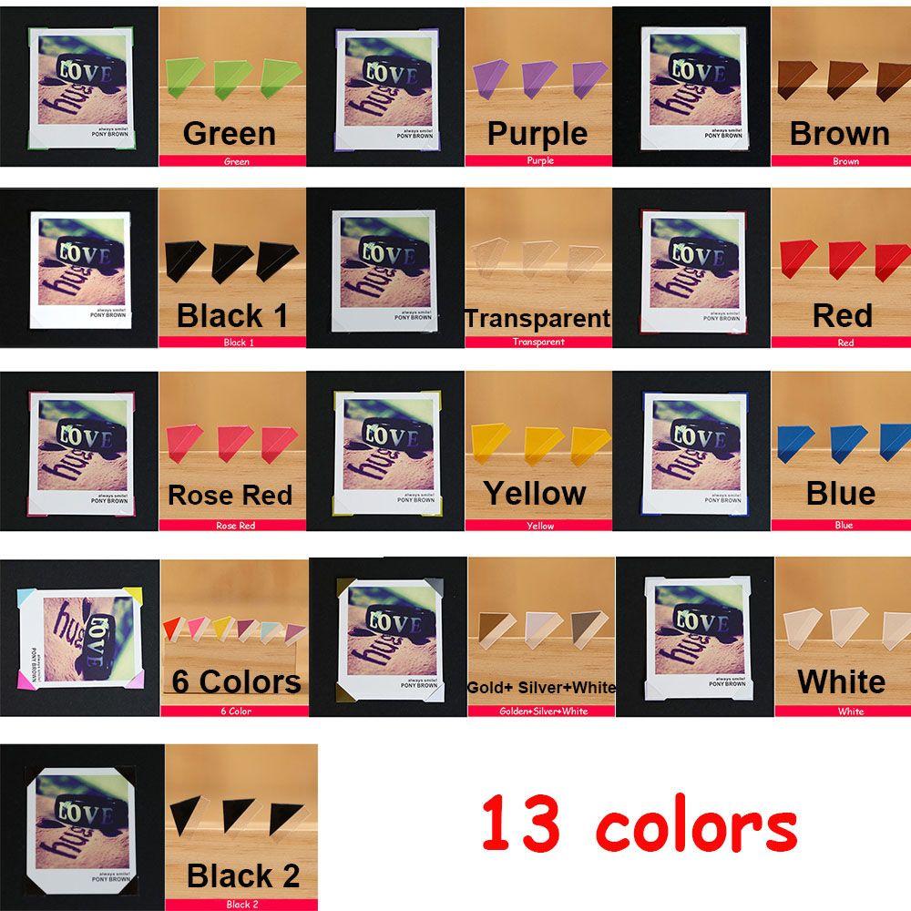 10 листов Новые самодельные открытки, фотоальбомы, наклейки, защитные уголки для фотографий, скрапбукинг