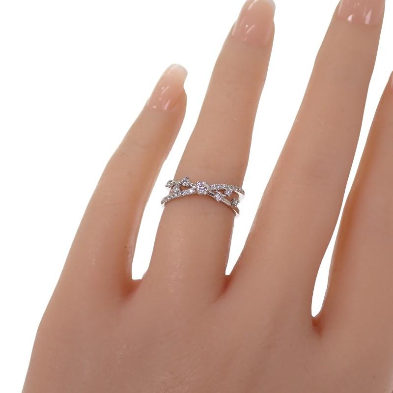 STAR JEWELRY # 9(Размер Японии) кольцо Pt950Платина Женское