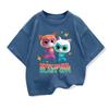Летняя одежда Игра Костюм Супер Кота Детская Футболка SuperKitties Малышки Мальчики Хлопковая Футболка Детские Топы с Коротким Рукавом