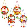 Christmas Decor Children Felt Craft kits DIY Christmas Garlands Wreaths Christmas Craft Kits for Kids DIY