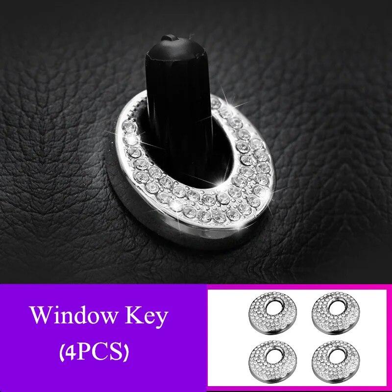 Diamond Sticker For Mercedes Benz GLA200 CLA220CLA260 CLA200 Car Interior Decoration Accessories Sticker Dedicated Car Styling